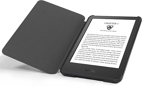 Miniatura 7 de CoBak Funda para Todos los Kindle Nuevos de 6 Pulgadas 2024 y 2022 (11 Generación) - Cubierta Inteligente de Cuero PU, Suspensión y Activación