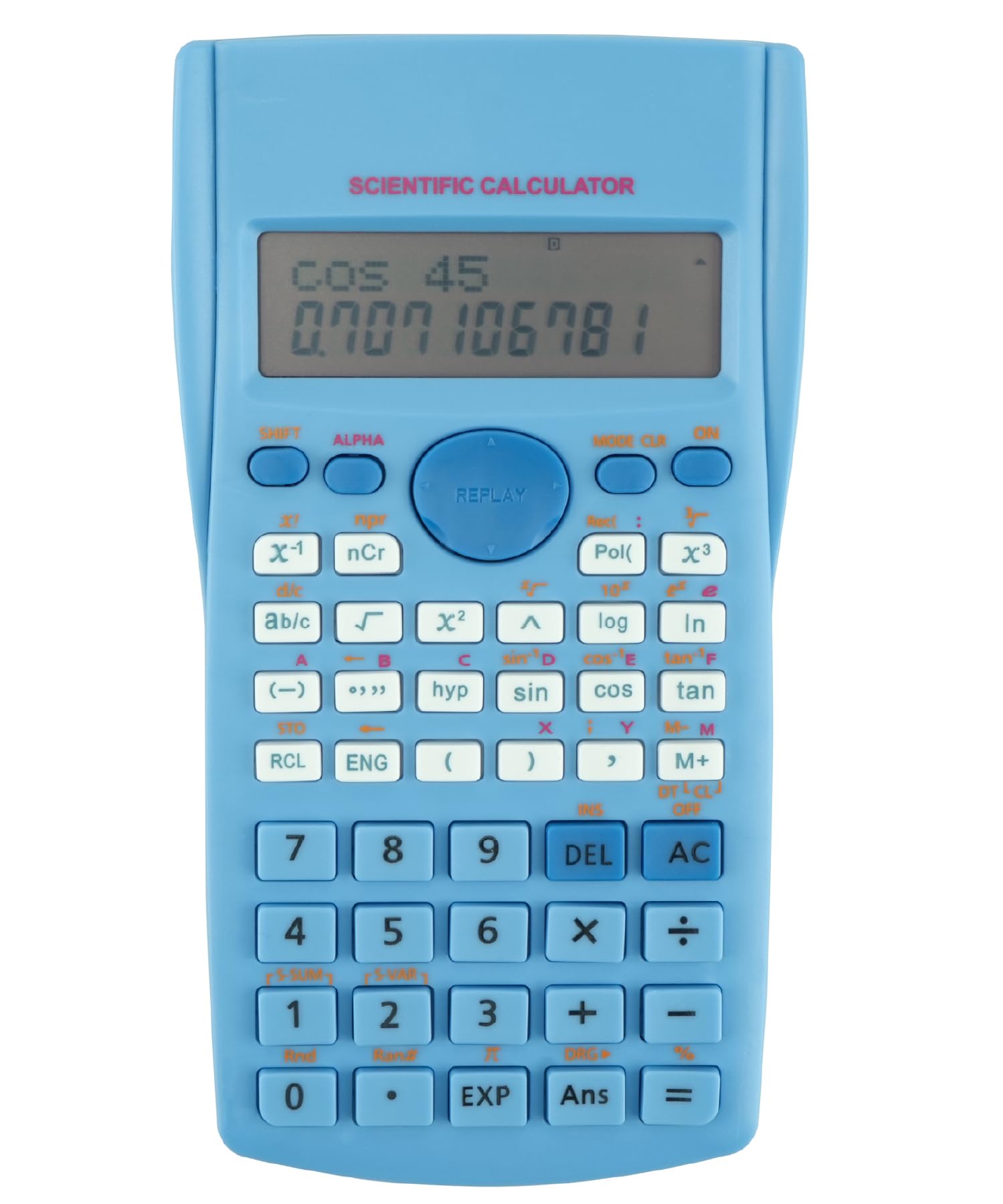Photo 1 of Mr. Pen Scientific Calculator, Blue, 2 Line Display