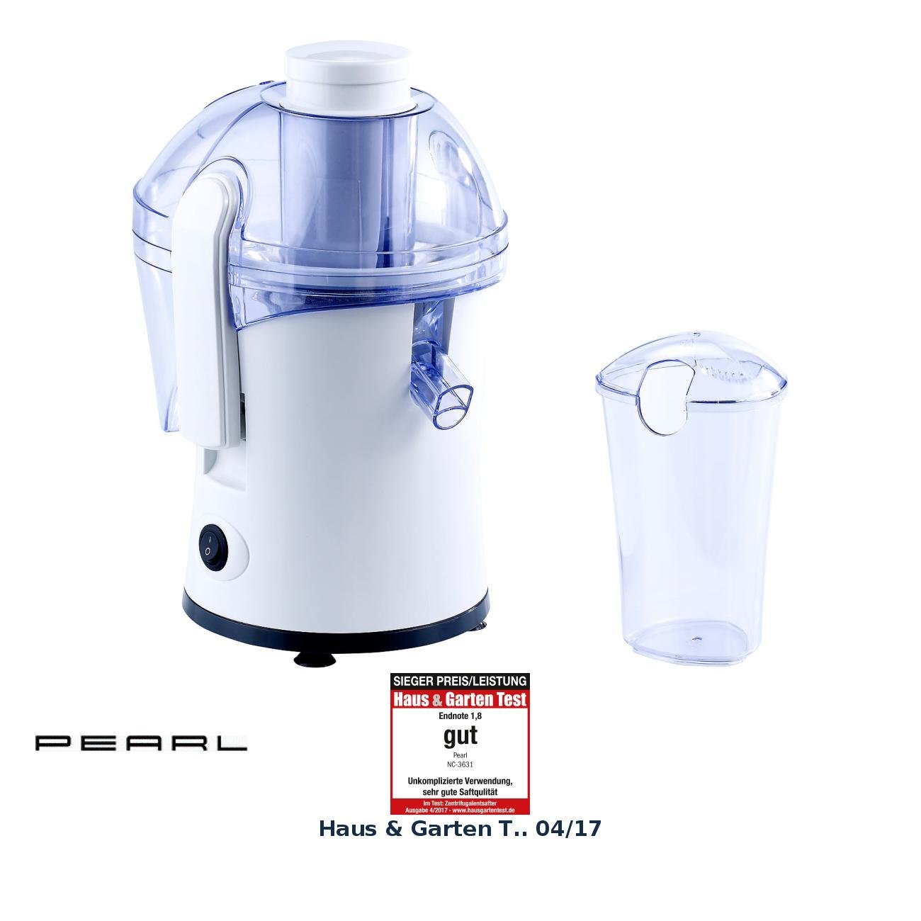 PEARL Centrifugeuse pour fruits et légumes