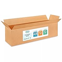 Vista 23 de IDL Packaging Cajas para envío de cartón corrugado cúbicas de 10 pulgadas de largo x 10 pulgadas de ancho x 10 pulgadas de alto (paquete de 5)