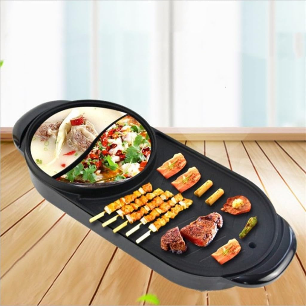 Single Control Roast Integrated Pot Multi-functional Electric Heating Baking Pan Hot Household