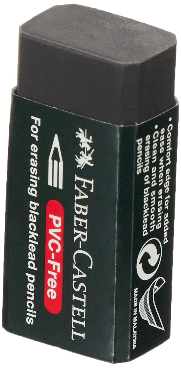 Faber-Castell Gomme noire 7089, lot de 30