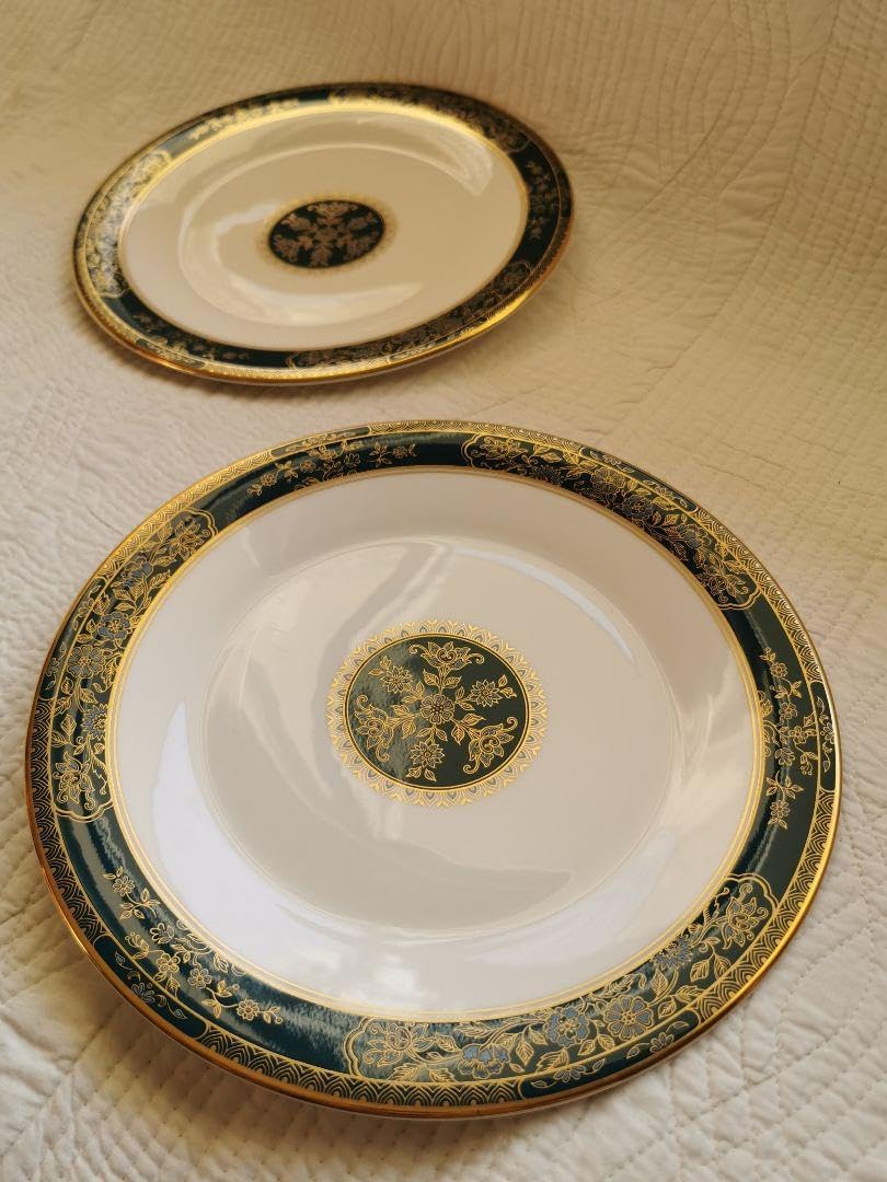 ロイヤルドルトン23㎝ケーキディナープレート2枚セットカーライル