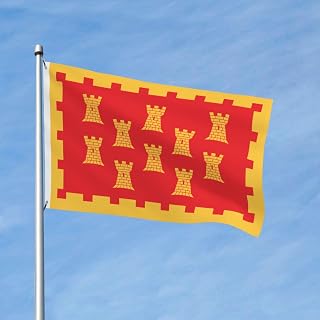 Double-Sided Unofficial County Flag of Greater Manchester Flag 3x5 Ft Durable Outdoor Flags Yard Farmhouse Polyester Home Decorative Banner