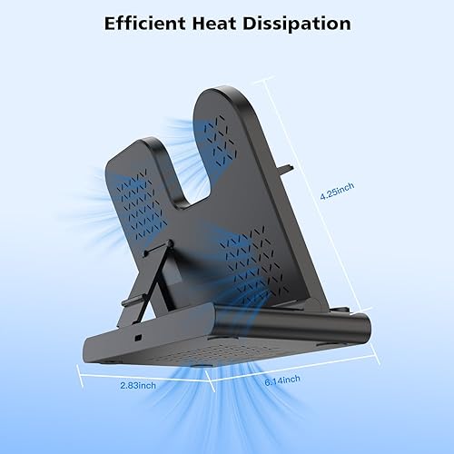 Miniatura 7 de Cargador inalámbrico para Samsung, estación de carga inalámbrica 3 en 1, soporte de carga rápida plegable para teléfono y cargador de reloj para