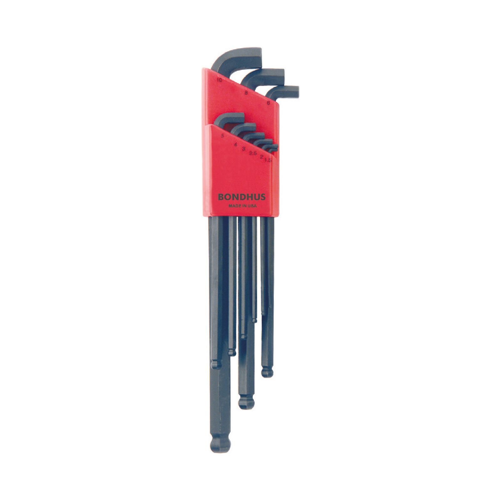 Van Line 9 Piece Set BONDHUS Metric Stubby Hex Keys
