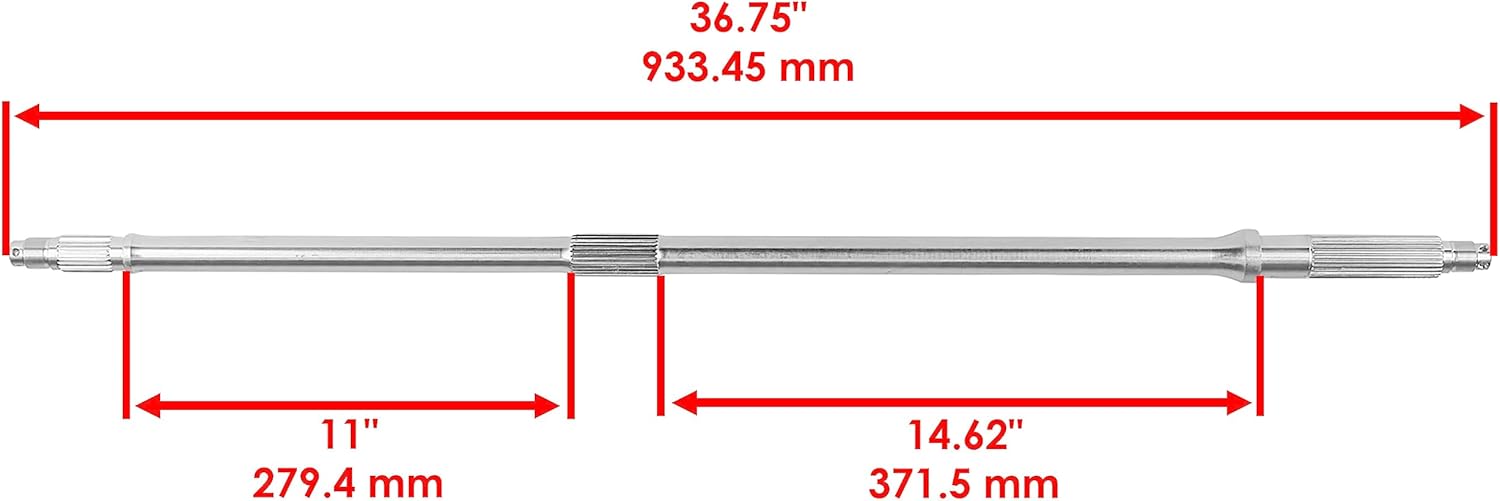 Caltric Rear Axle Shaft Compatible with Honda Trx500Fe Trx500Fm Trx500 Fe Fm Foreman 500 4X4 2005-2011