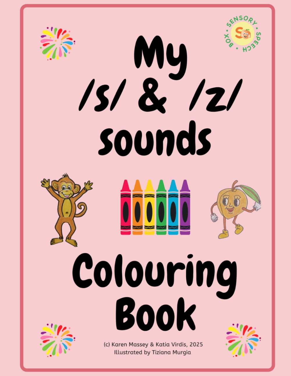 My /s/ and /z/ sounds colouring book