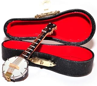 Melody Jane Dollhouse Banjo Miniature Music Room Bar School Instrumen