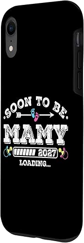 Miniatura 2 de Soon to Be Mamy 2027 Loading for Pregnancy Announcement Case for iPhone XR
