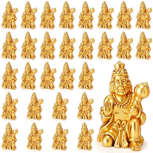 AceOrbit 30 Pcs Indian Return Gifts for Pooja Gold Resin, Blessing by AceOrbit - Used condition - US$11.09