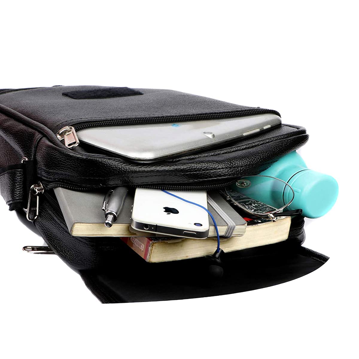 SHAMRIZ Casual Crossbody Synthetic Leather Men Sling Bag, Side bag, One Side Bag for Men 2