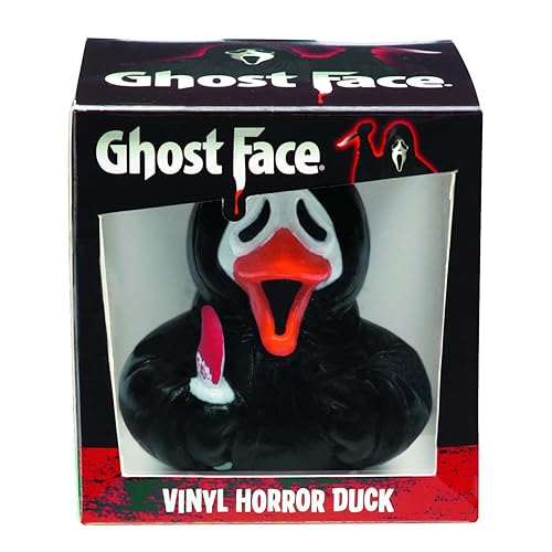 Fun Express Collectible Rubber Duck Figurines (Ghost Face) - Ghost Face