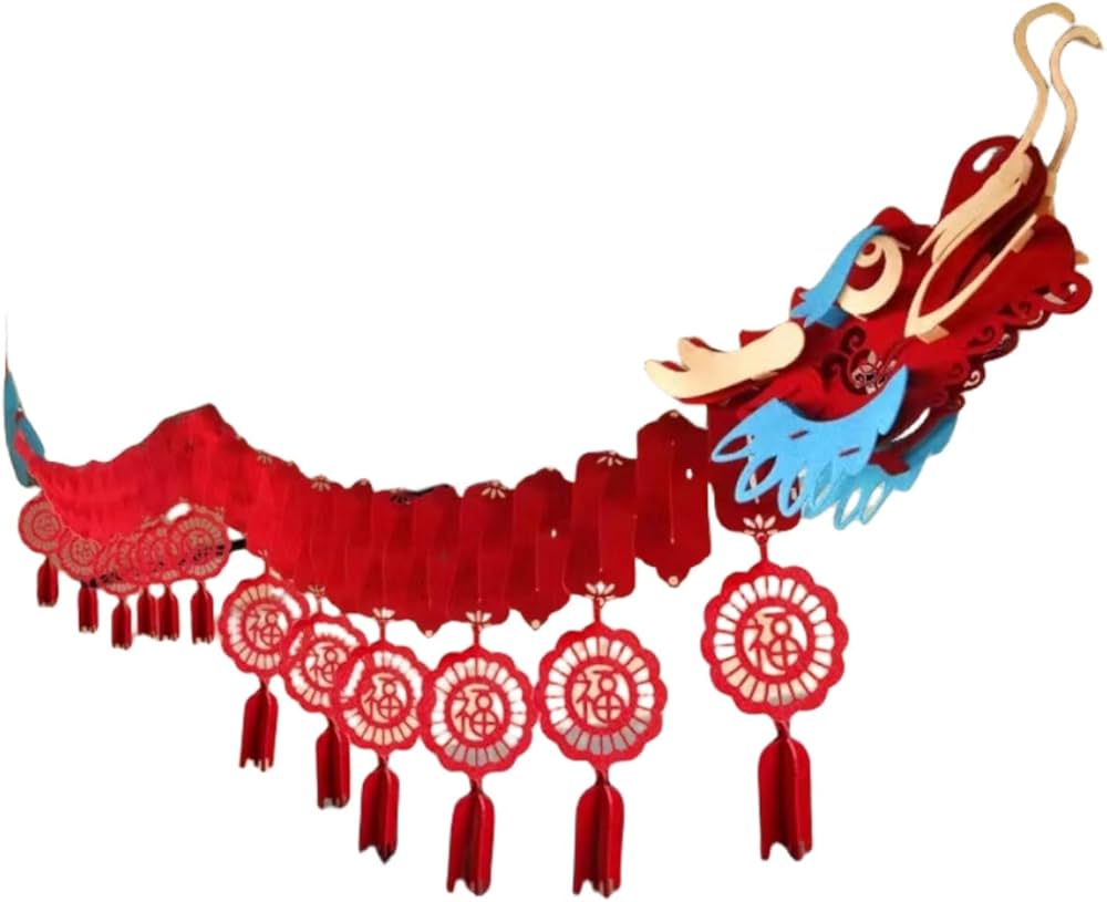 Amazon.co.jp: 旧正月用 中国のドラゴン 吊り下げ飾り フロントドア