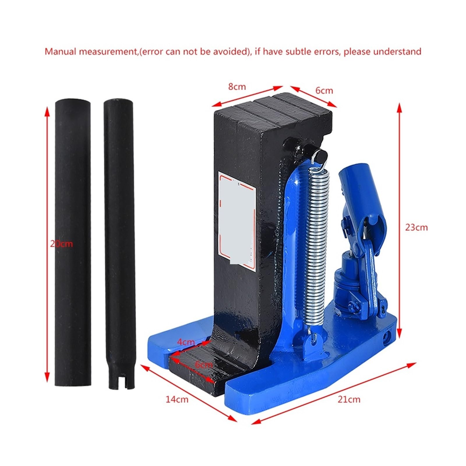 Gato hidráulico tipo garra, herramienta de reparación de elevación, Gato hidráulico Manual 5T, gancho for máquina de elevación hidráulica, de gato de 110mm Aplicación precisa