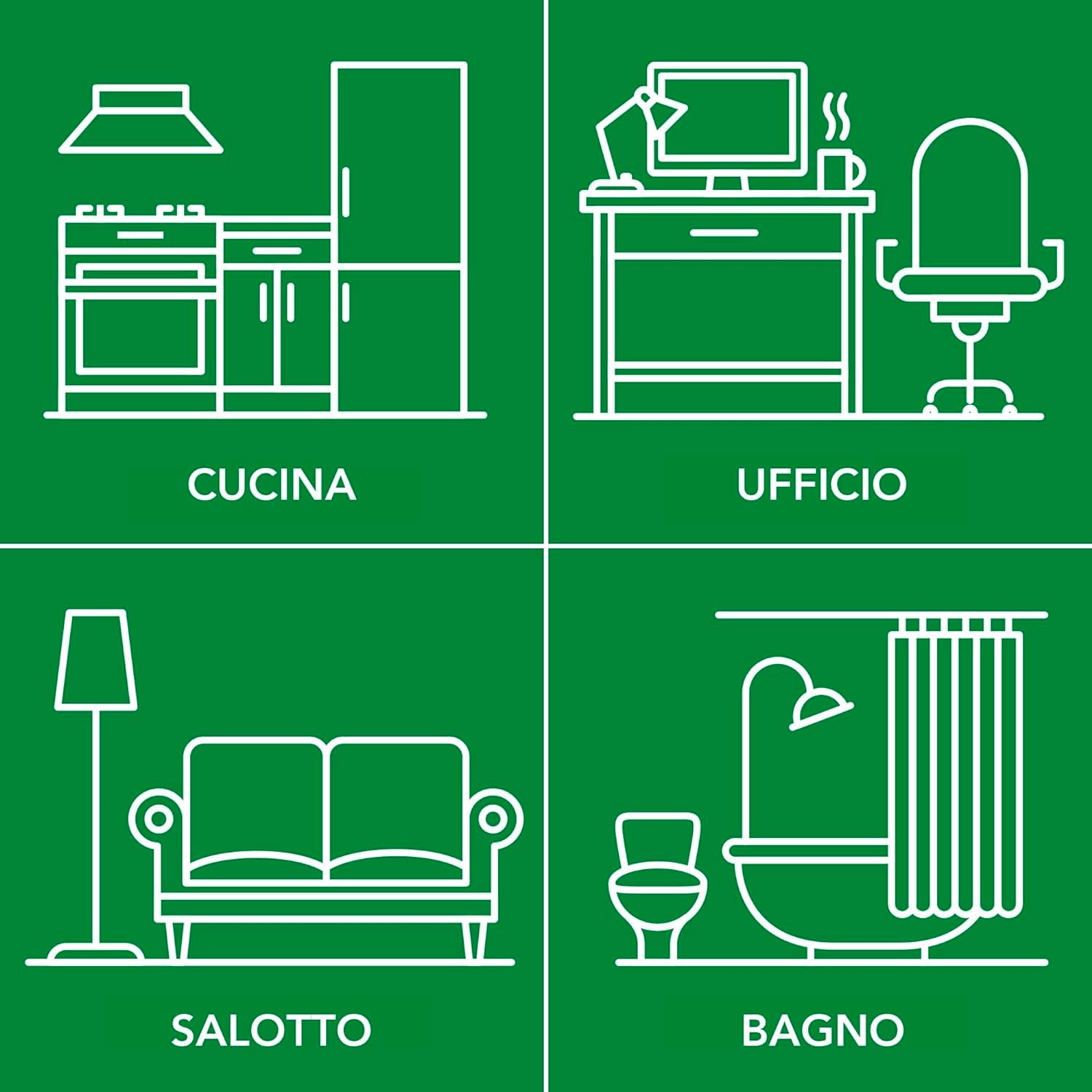 Ricarica diffusore automatico fragranza vaniglia – Compatibile con Air Wick Fresh Matic – Variazioni 4/8/12 Pezzi – 250ml (8)