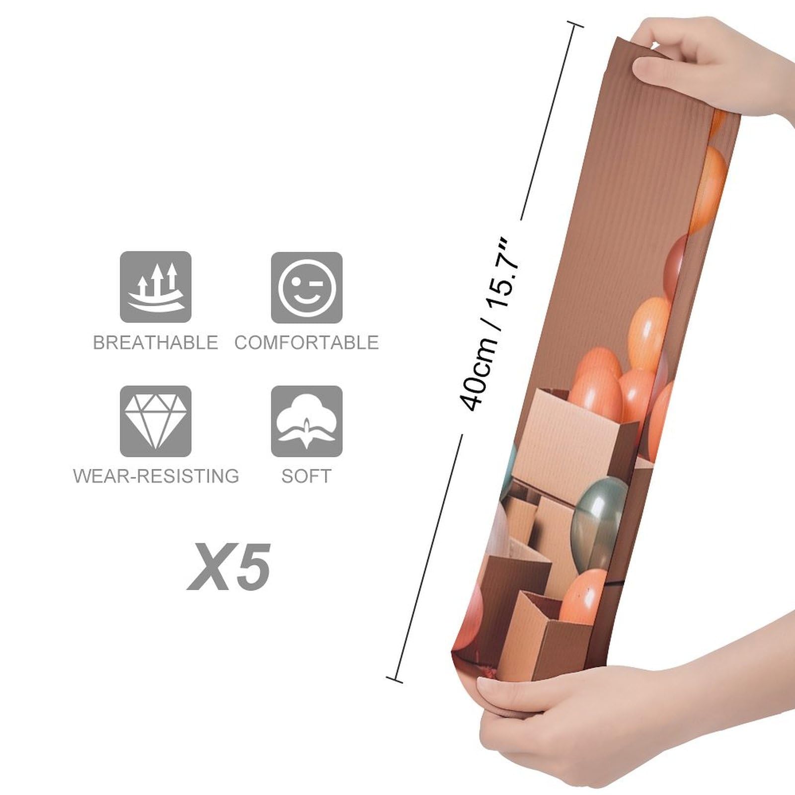 QMNRTK Balloons And Boxes Stocking?casual Athletic Aesthetic Socks Neutral Cotton Socks Compression Socks Control Crew Socks for Women Men