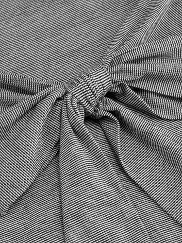 Image of CIDER Women's Summer Mini Dress Boat Neck Sleeveless Ruched Tie Back Cute Casual Dresses Nightgown Outfits Trendy