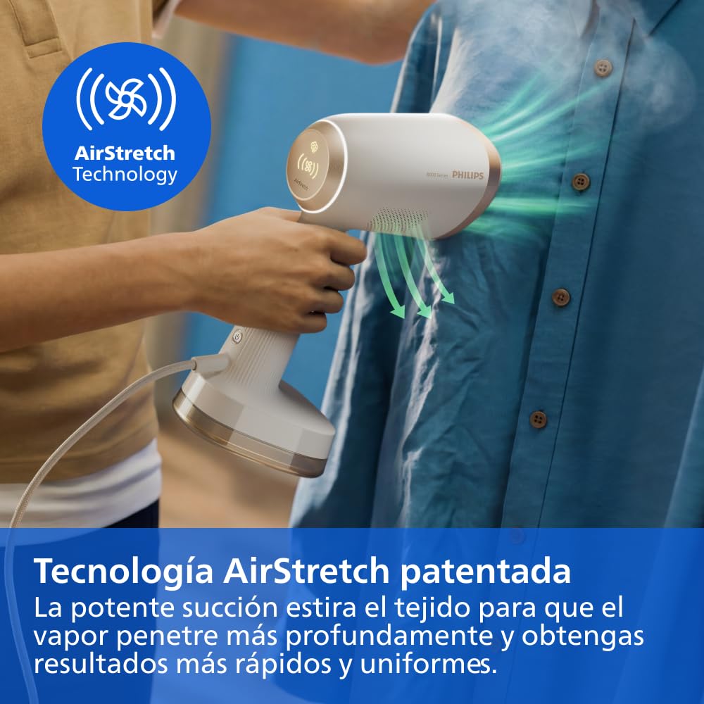 Philips Vaporizador portátil 8000, tecnología de succión AirStretch