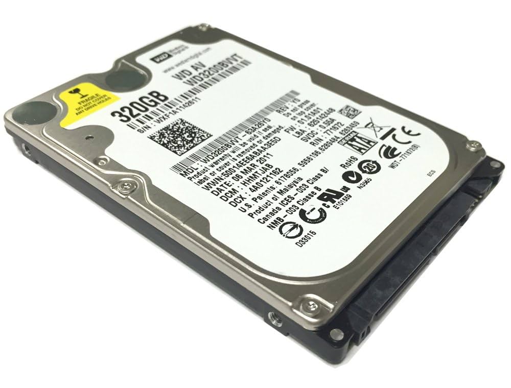 Amazon.com: Western Digital WD3200BVVT 320GB 8MB Cache