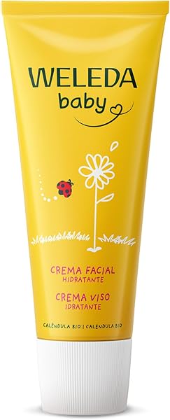 Weleda - Crema Facial de Caléndula para Bebé, Cuida, Calma, Protege y Aporta Hidratación, Apto para Pieles Sensibles y Secas - 50 ml - 1