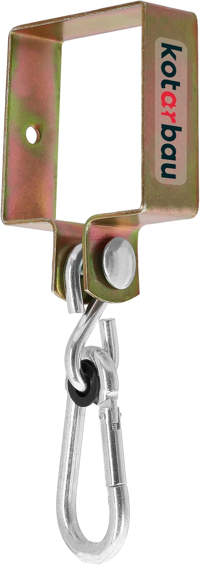 KOTARBAU® Swing Hook 90 x 90 mm Square Carabiner Hook Swing Clamp Swing