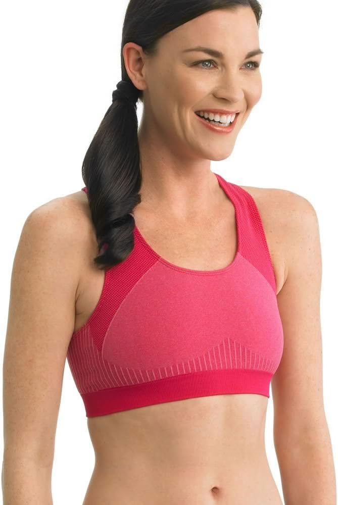 Jockey Women's Activewear Medium Impact Wicking Seamless Bra