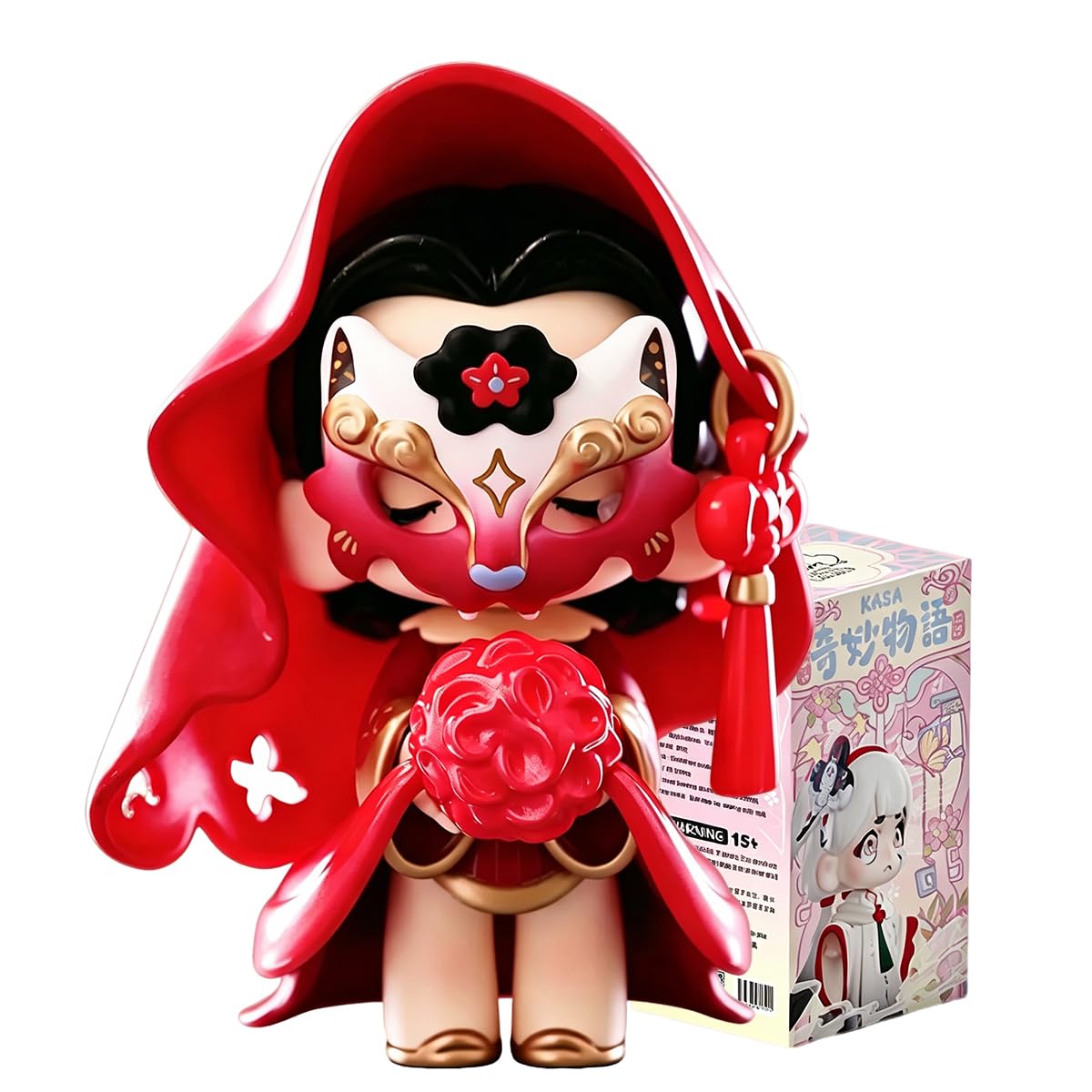 Kasa Marvelous Stories Series Blind Box Action Figures Mystery Box Cute Random Toys Birthday Gift Christmas Collectible Toy for Desktop Ornaments, 1PC