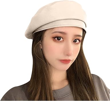 mgiL Cap Beret Women Artist Beret Beret 