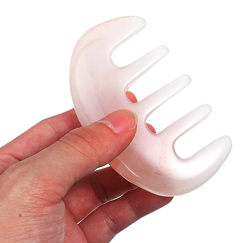 Miniatura 7 de Beaupretty Peine para el cabello, peine de masaje de cuero cabelludo de resina, peine masajeador multifuncional para el cuidado del cuero cabelludo,