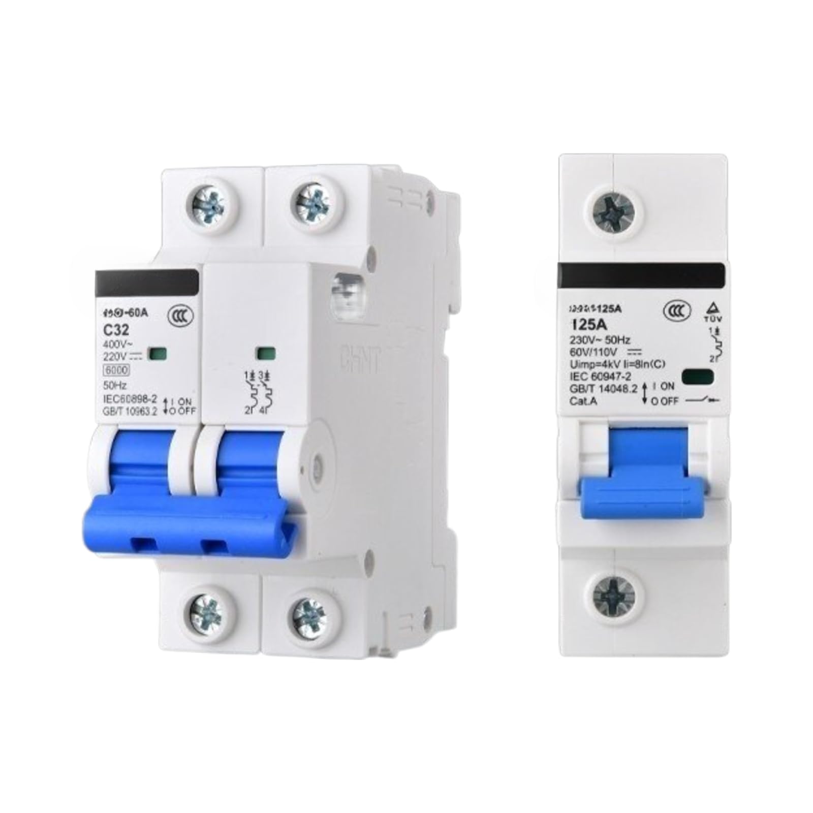 Disjoncteur DC court-circuit solution surchauffe onduleur 220V 2P - 5