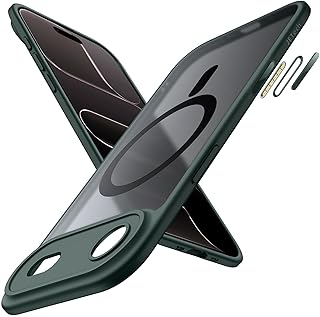 JETech Magnetic Case for iPhone Air Compatible with MagSafe, Shockproof Slim Phone Cover with Built-in Camera Control Butt Price In India