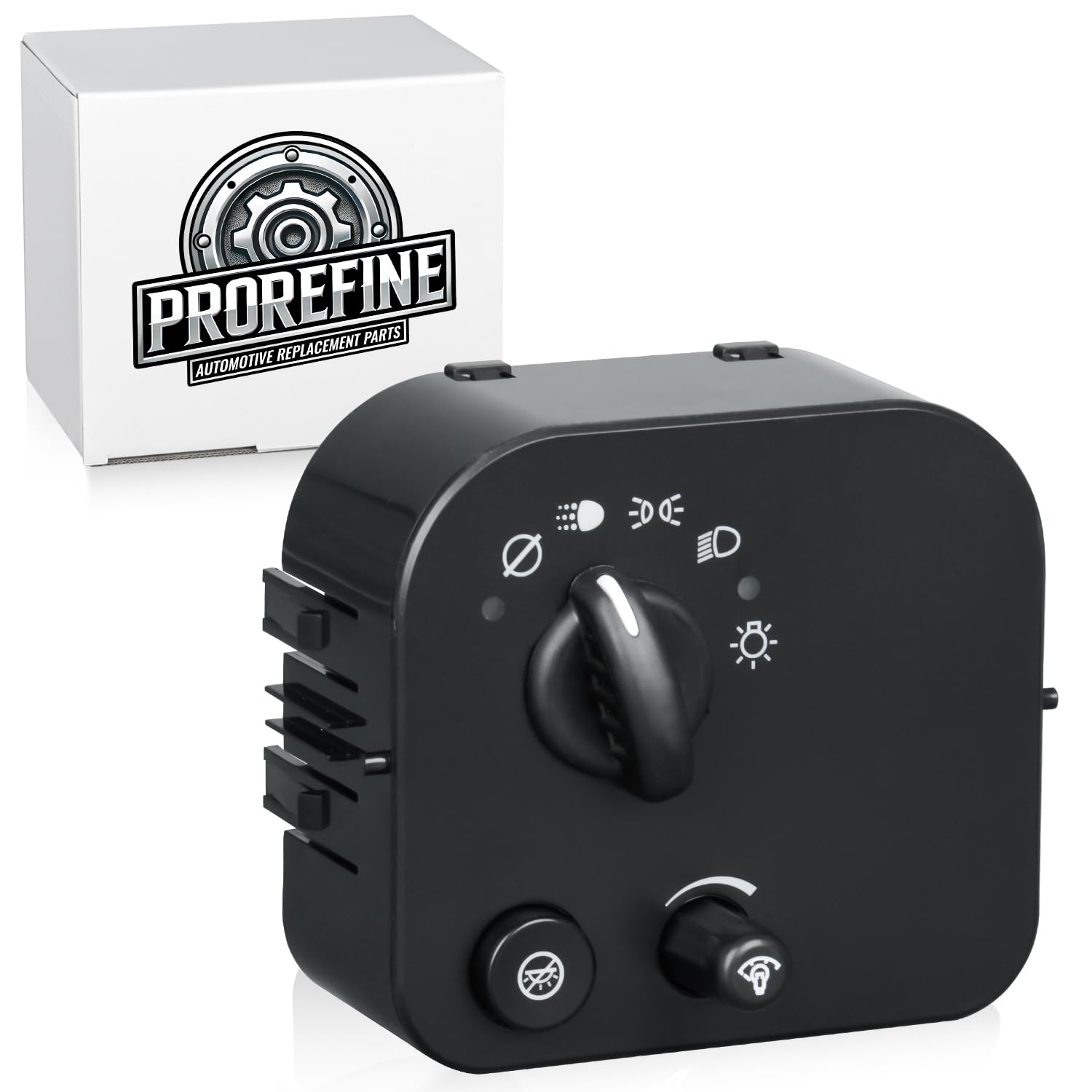 Headlight Lamp Dimmer Switch Compatible with 2003-2009 Chevy Express for GMC Savana 1500 2500 3500 for Trailblazer Envoy Oldsmobile for Isuzu for Buick Rainier Replaces 10372953 15067050 25932636