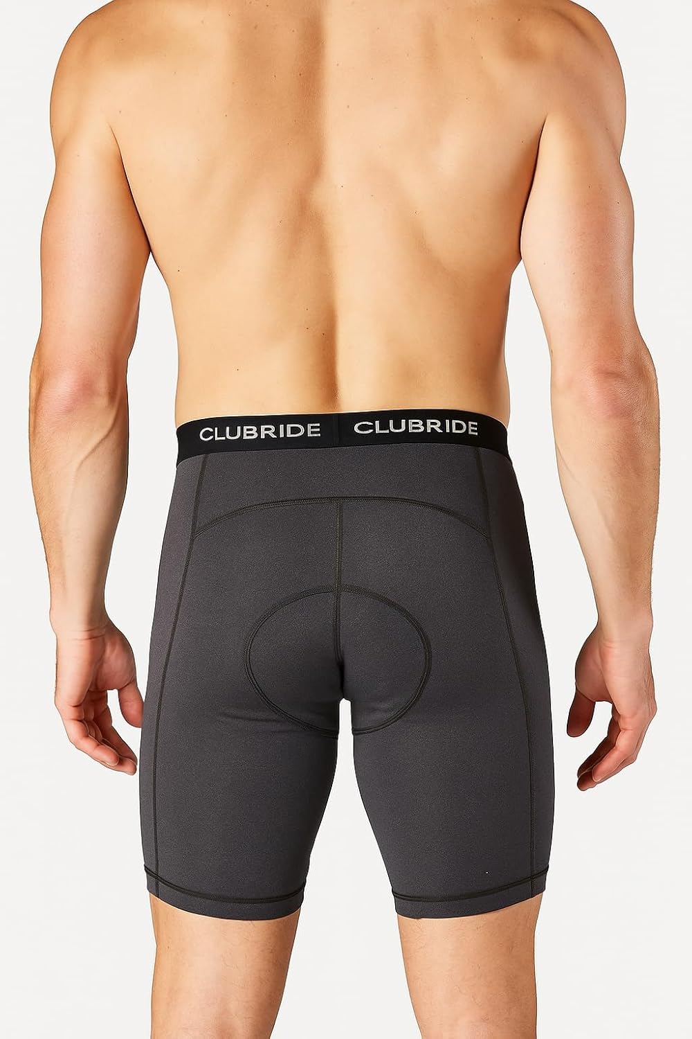 Club Ride Men's Johnson 1 Hour Biking Chamois, Compression Shorts, Bike Shorts Liner, Baselayer, Cycling (Black, XXL) - Image 3