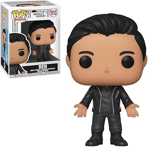 Miniatura 2 de POP Umbrella Academy Series 2 - Figura de vinilo Funko de Ben Hargreeves (incluye funda protectora de caja compatible), multicolor, 3.75 pulgadas