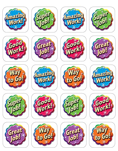 Teacher Created Resources Good Work Stickers, Multi Color (5752)