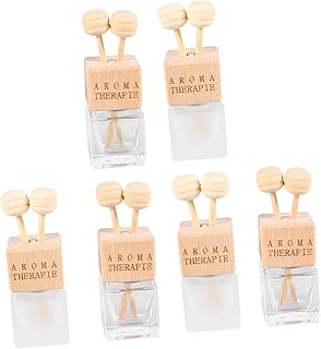 BESTOYARD 6Pcs Saída De Ar Frasco De Perfume Carro Pendurado Difusor De Óleo De Carro Fragrância Ventilação Clipe Difusor De Fragrância Difusor De Carro Clipe De Ventilação De Carro Difusor