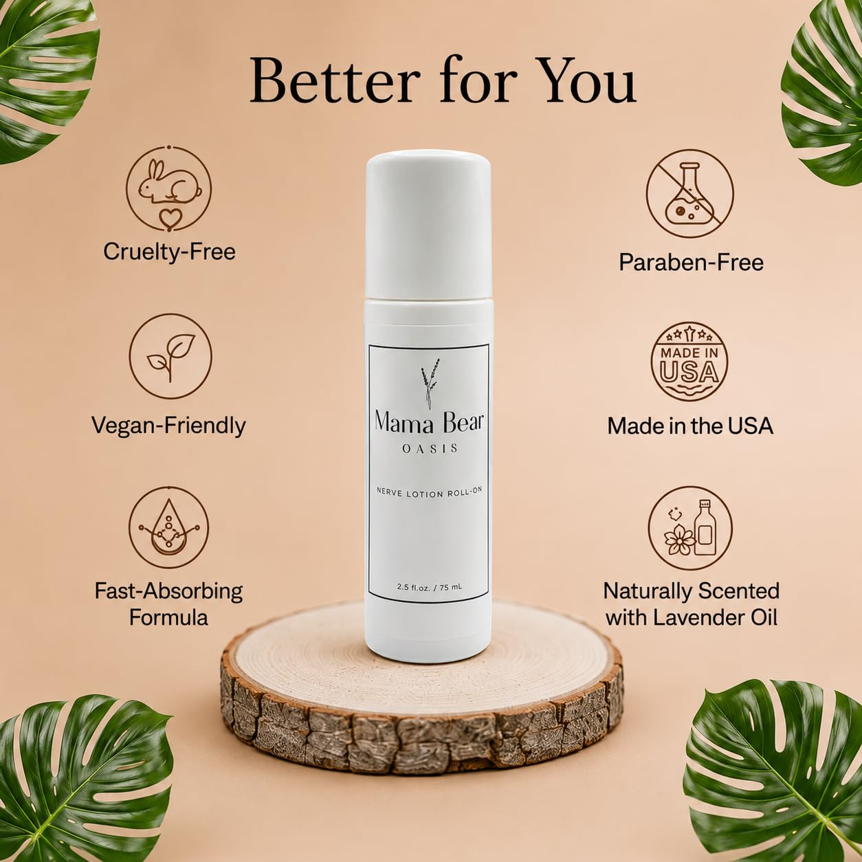 Mama Bear Oasis Magnesium Roll-On with Aloe Vera — Amazon image 3