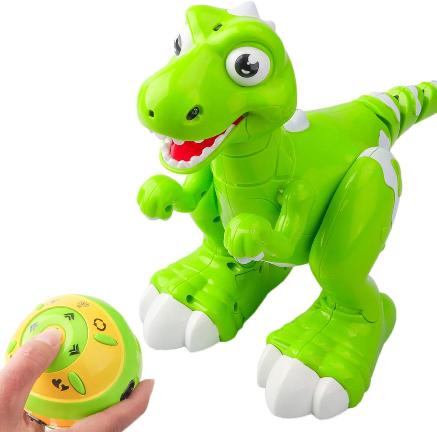 DX DA XIN Interactive Robot Dinosaur , Dancing, Music ,Walking , Spraying Mist Out of his Mouth Remote Control Toys Robotic Tyrannosaurus Rex, Gift for Children