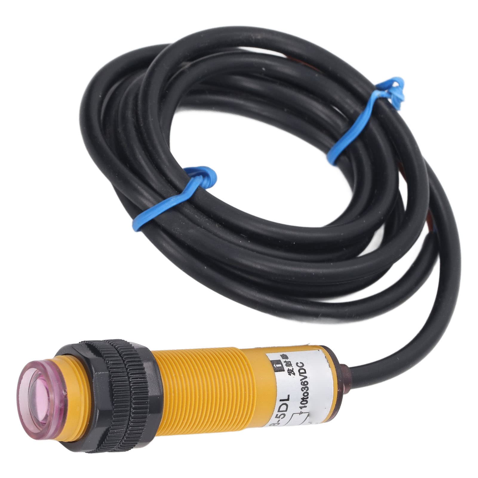 Przełącznik fotoelektryczny na podczerwień z czujnikiem regulowany moduł unikania przeszkód wykrywanie dalekiego zasięgu 5 do 30 cm 10 36 V DC dla automatyzacji robotyki 5 sztuk