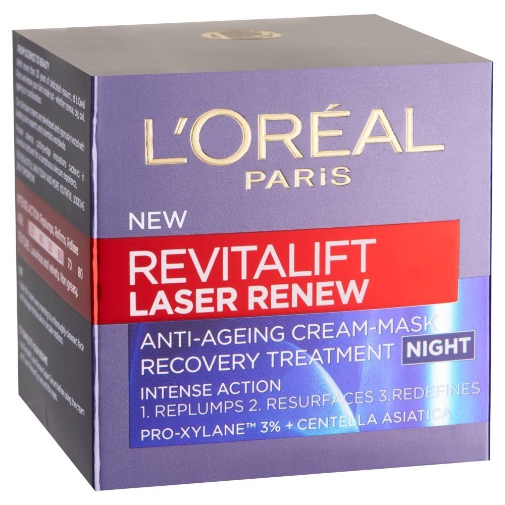 L'Oreal Paris Revitalift Laser Renew Night Cream, 1.7 Oz 1.7 Ounce (Pack of 1) image 3 of 8 B00EZQXKMK