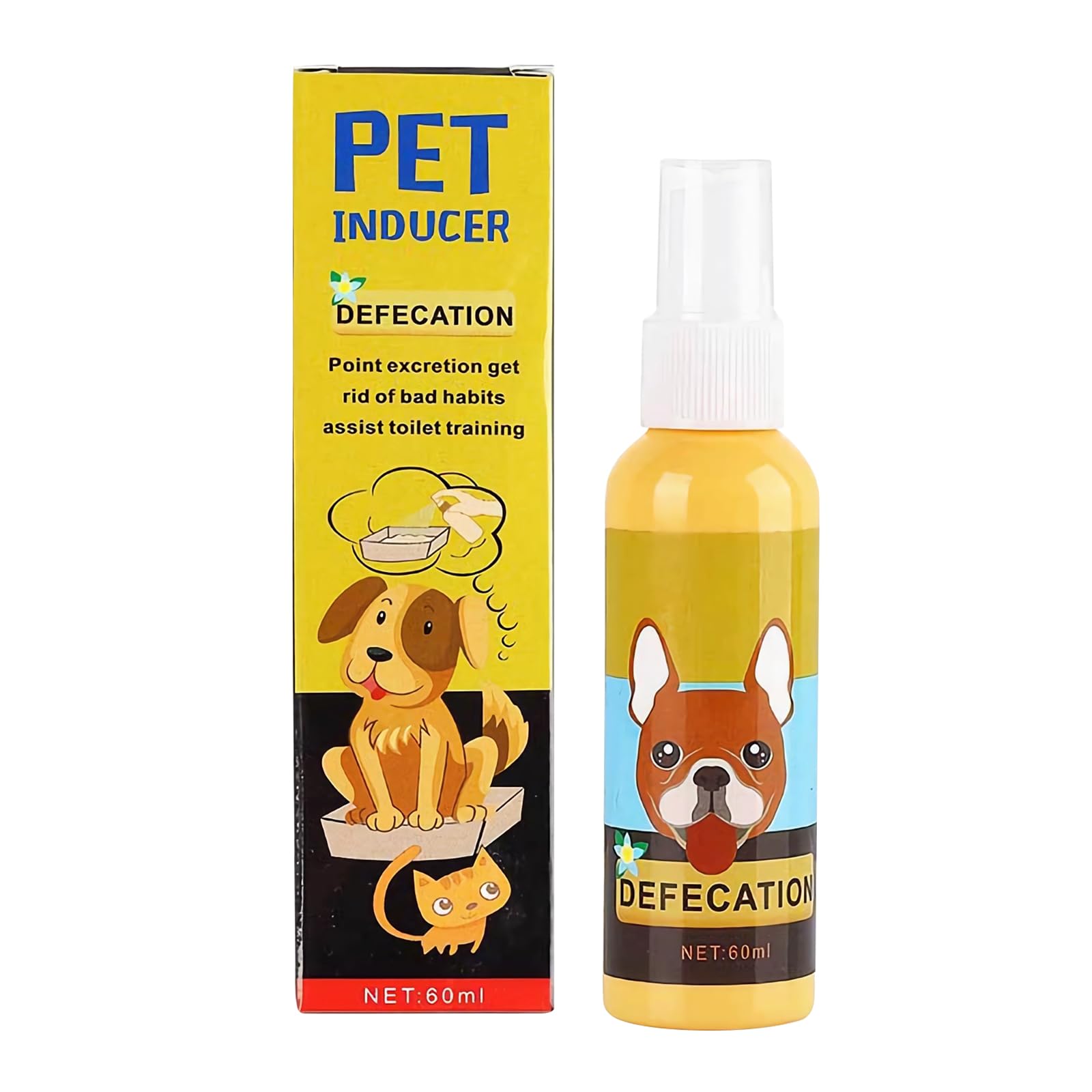 Anti Marquage Urinaire Chat Chien,Spray Anti Piss Chiens et Chats,Spray Éducateur Anti Urine Chien Chat,Spray D'entraînement pour Chien,Dressage Anti Pipi,Usage Intérieur Extérieur