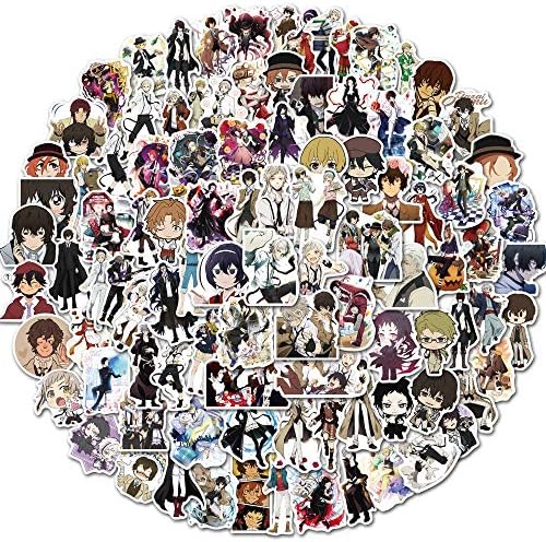 Amazon.com: 100Pcs Bungo Stray Dogs Anime Stickers Vinyl Waterproof