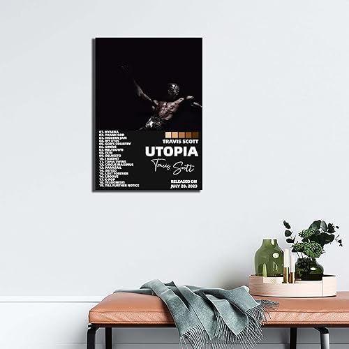 Miniatura 2 de Travis - Póster de Scott para colgar en la sala de estar y el dormitorio (rollo de lienzo de 12 x 18 pulgadas)