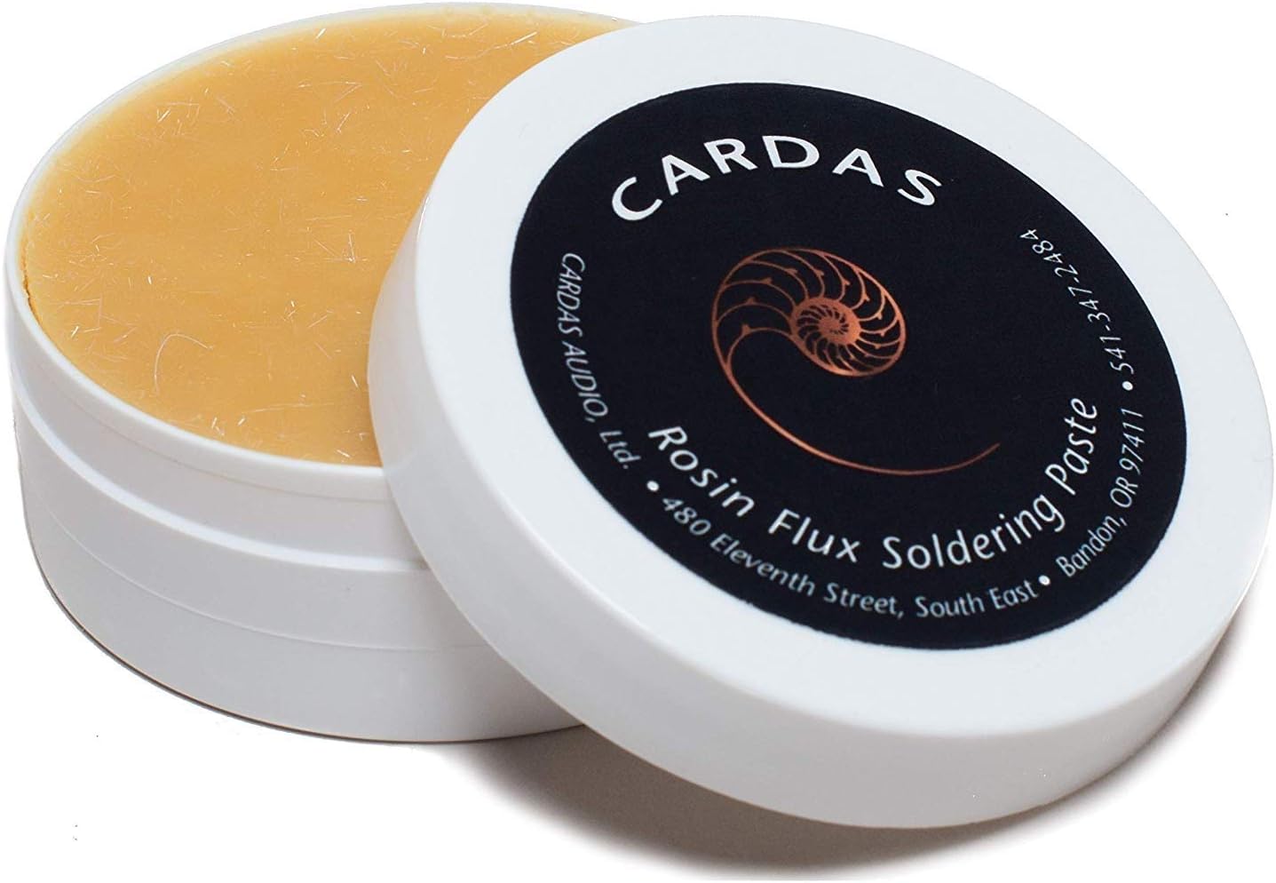 CARDAS AUDIO Activated Rosin Solder Paste Flux for Quality Soldering 2 oz (55g) Jar by Cardas