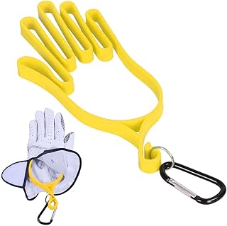 cypreason Golf Glove Stretcher | Golf Gloves Stretcher with Hook | Gloves Holder Gloves Support Frame Golf Gloves Holder Rack Dryer Shaper Tool Accessories for Golfer Gloves Maintenance