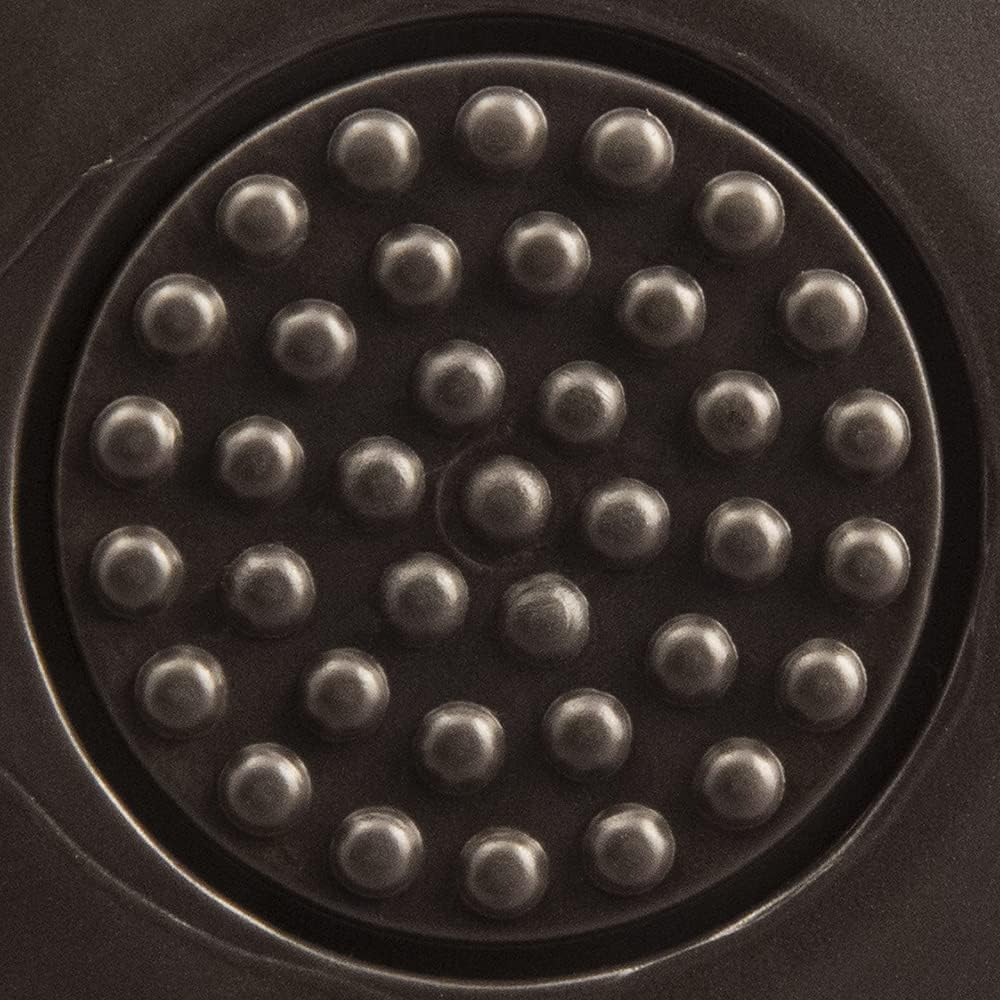 SoftTouch 2 1/2" Round Self-Stick Gripper Pads - Protect Surfaces, Keep Furniture in Place, Brown (12 Pack)