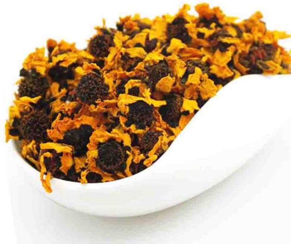GLORIOUS INHERITING/BAIGUZHENZHEN Asian Origin Fragrant Dried Snow Chrysanthemum with Net Bag of 17.64 ounce / 500 grams