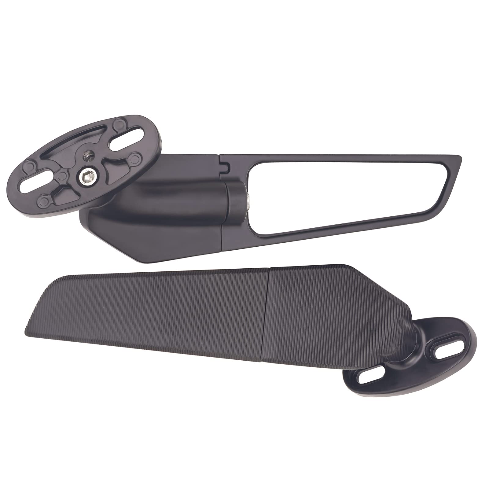 AHL 1 paire d'accessoires de rétroviseur de moto Compatible avec Honda CBR600F4i 2001-2006/CBR600R 2016-2021/CBR600RR 2003-2017