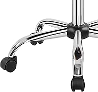 Vista 9 de Yaheetech Mid-Back Office Chair with Arms Swivel PU Leather Height Adjustable Office Executive Chair, Retro Brown